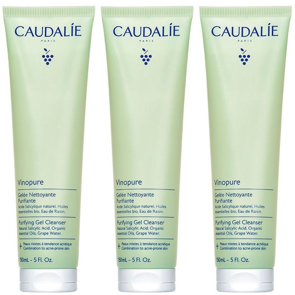 Caudalie Vinopure Gel Detergente Purificante all'Acido Salicilico 150 ml