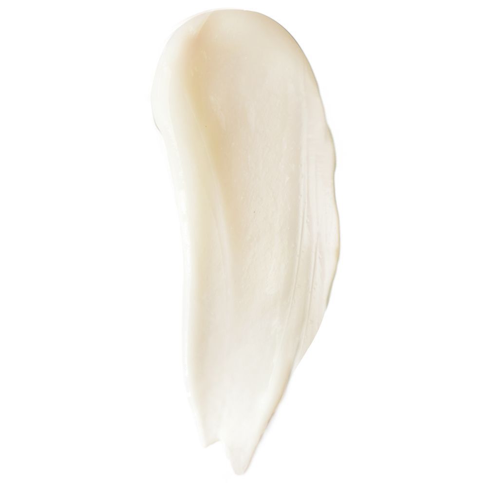 Una macchia di crema viso KORFF Lifting su sfondo bianco.