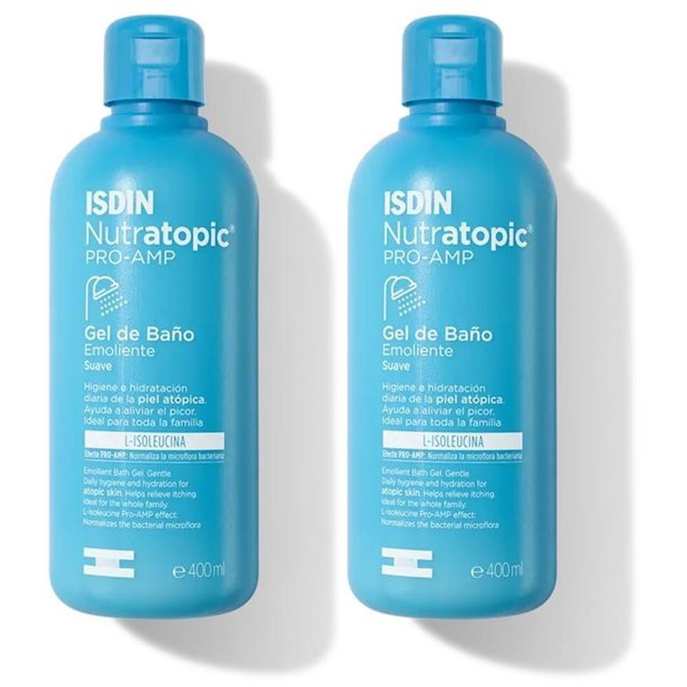 ISDIN Nutratopic Pro-Amp Gel Doccia Igienizzante Emolliente Pelle Atopica