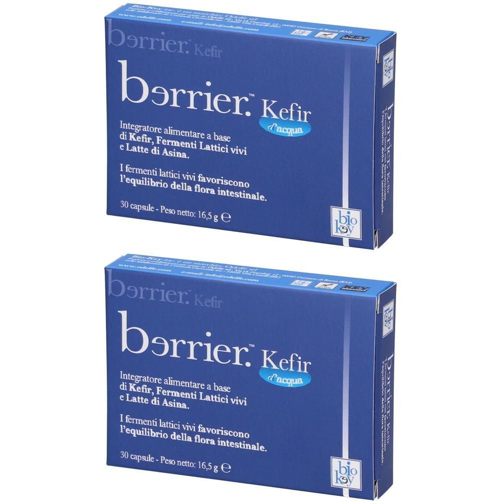 Due confezioni di Berrier Kefir, 30 capsule.
