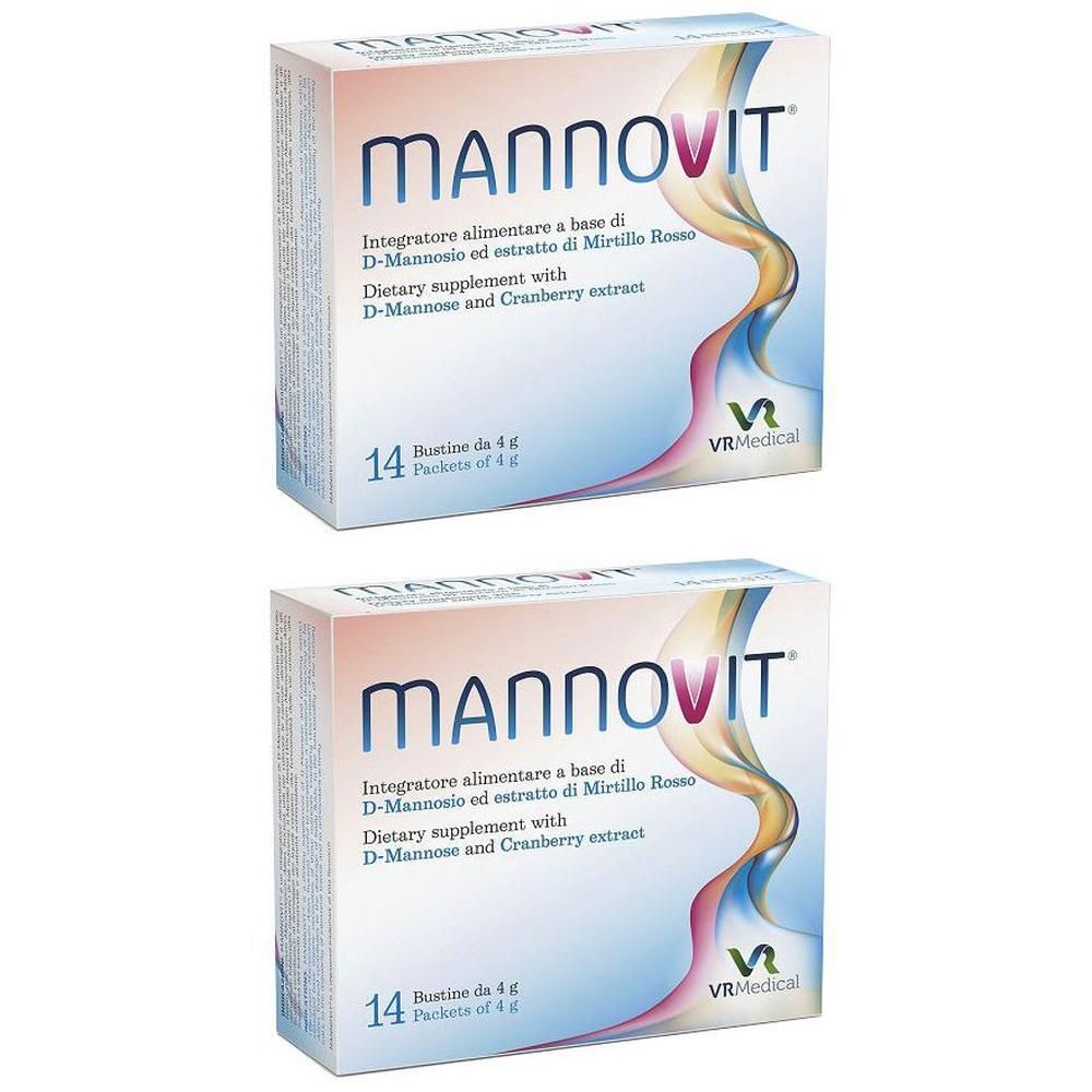 Mannovit Con Zuccheri Ed Edulcorante