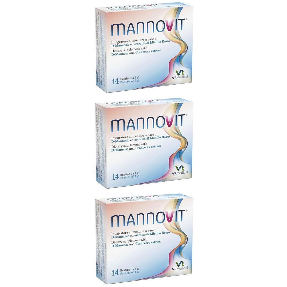 Mannovit Con Zuccheri Ed Edulcorante