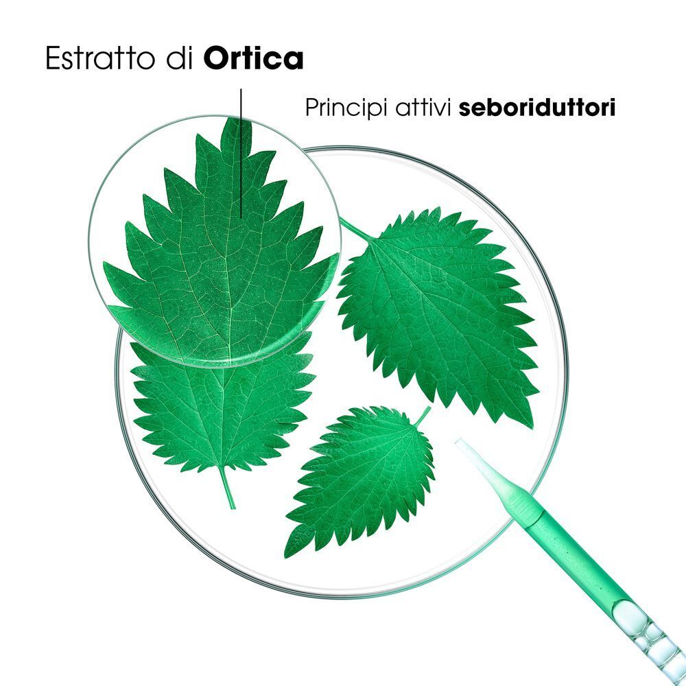 Klorane Shampoo all'Ortica BIO 200ml - Capelli grassi, purificante