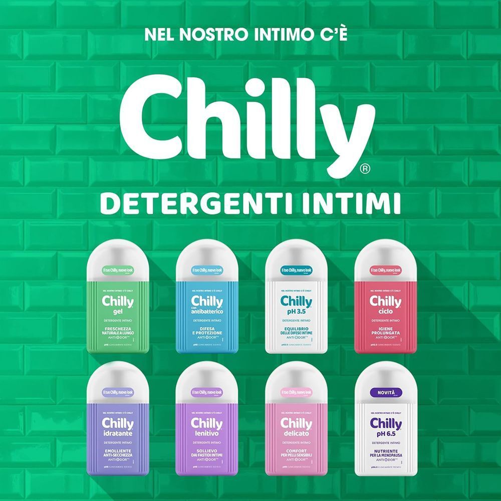 Chilly Detergente Intimo pH 6.5 Menopausa-  300 ml