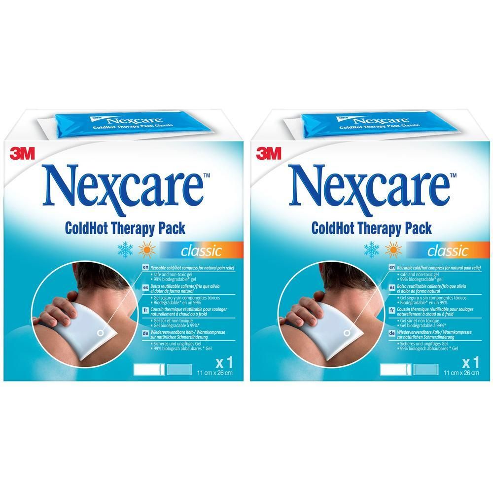 Nexcare ColdHot Therapy Pack Classic per applicazione caldo/freddo.