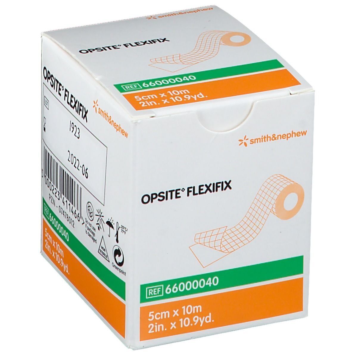 Confezione di nastro adesivo OPSITE FLEXIFIX.