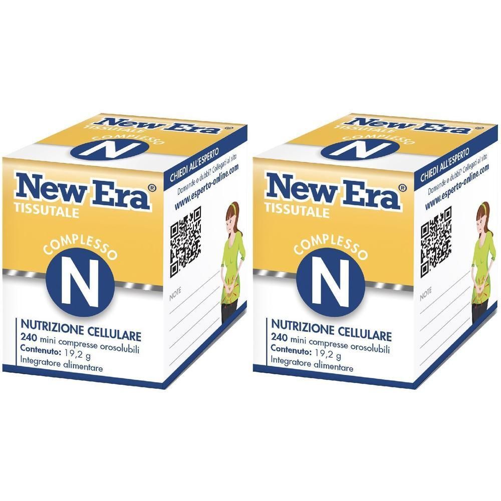 Due confezioni New Era N Tissutale, 240 compresse.