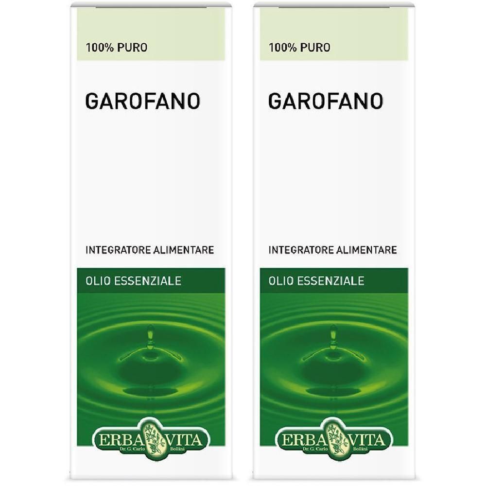 Due confezioni di Garofano Chiodi Olio Essenziale, 100% puro, integratore alimentare.