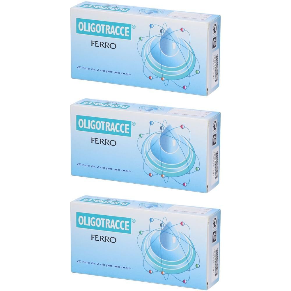 Oligotracce Ferro 20 Fiale 2 ml