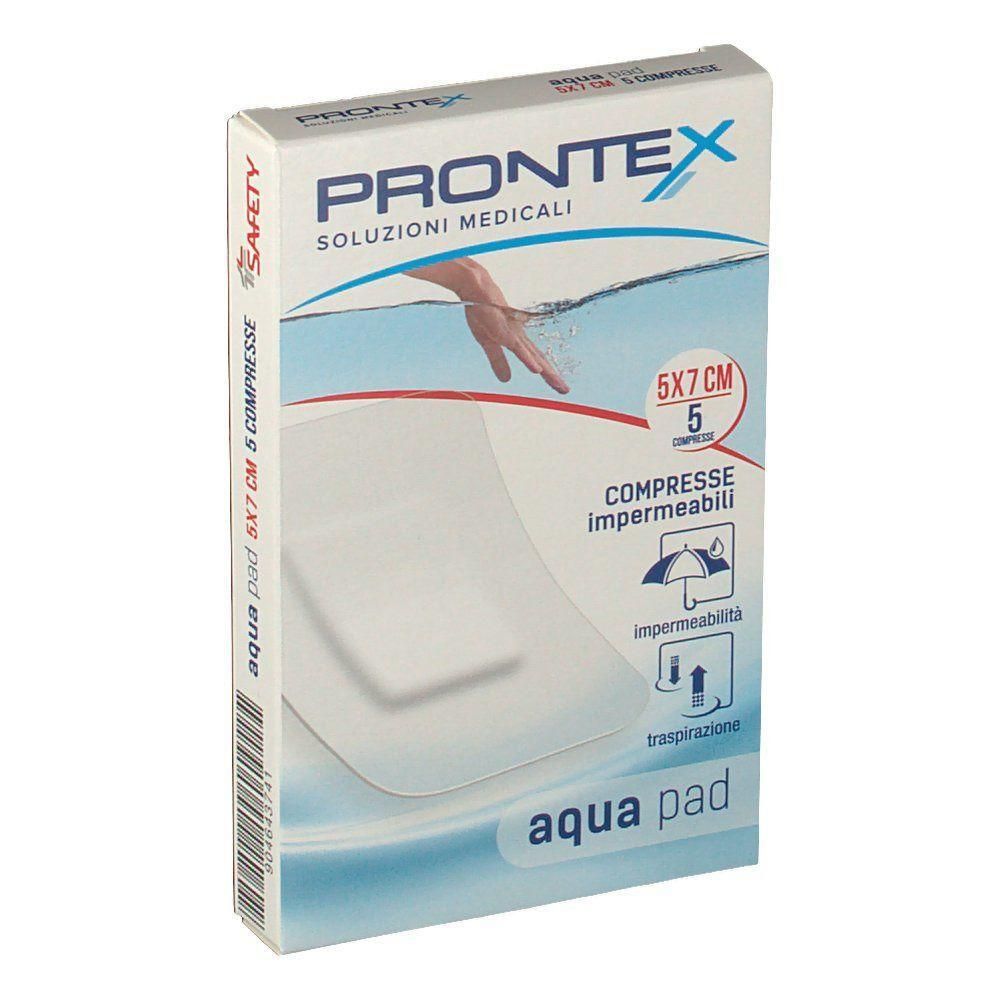 Prontex Aqua Pad 5x7cm Compresse