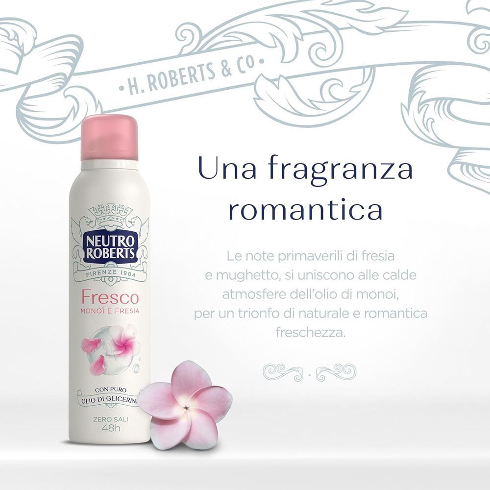 Neutro Roberts Deo Fresco Rosa Spray (150ML)