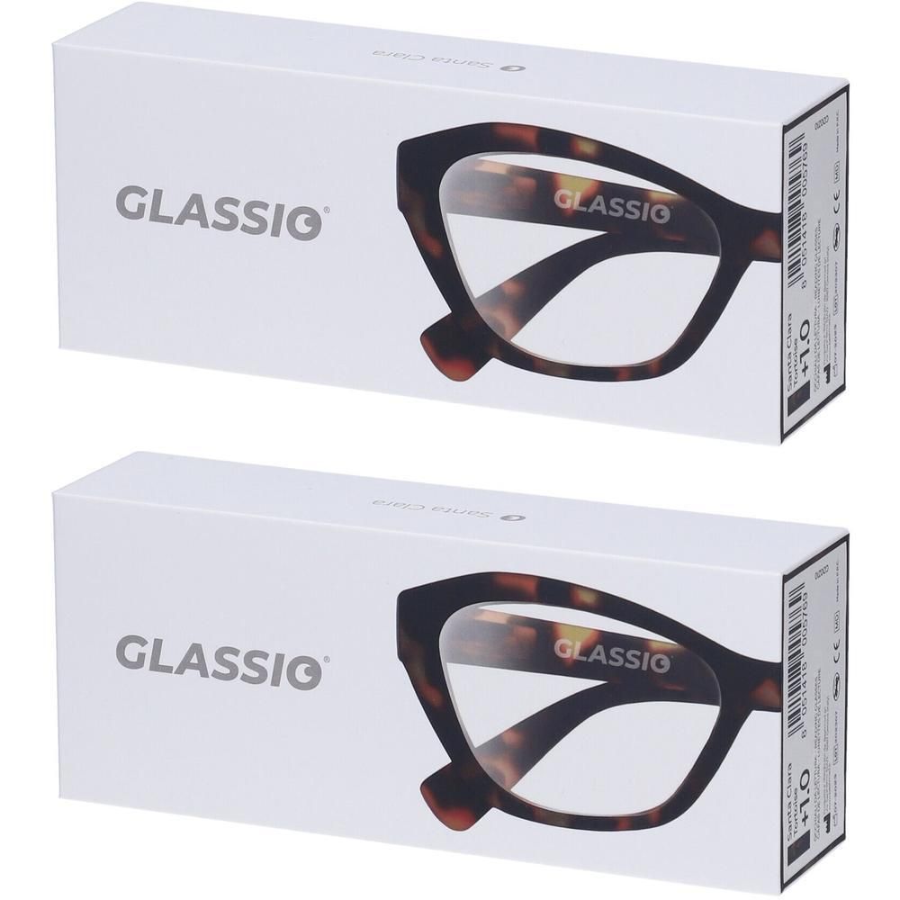Occhiali da Lettura Glassio Santa Clara Colore Tortoise Gradazione +1,0