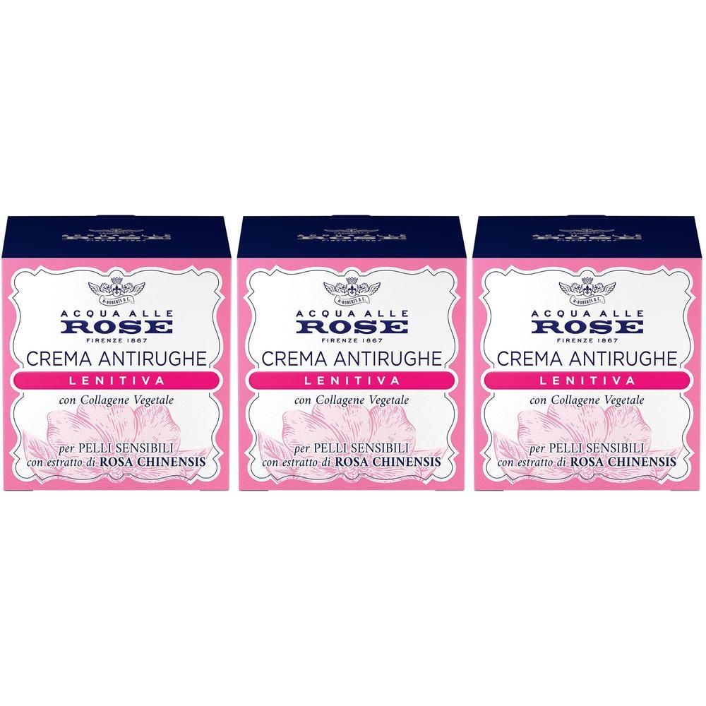 Acqua alle Rose - Crema viso antirughe Lenitiva