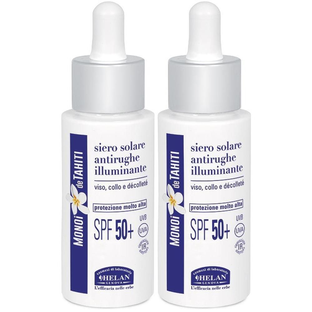 Helan MONOI DE TAHITI MITI - Siero Solare Illuminante Antirughe SPF50+