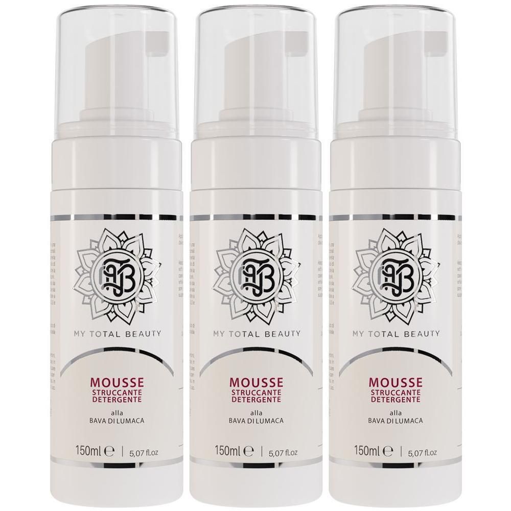 My Total Beauty Mousse Struccante Detergente alla Bava di Lumaca