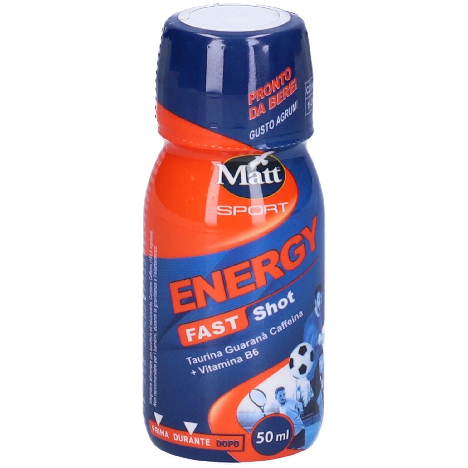 MATT Sport Nrg Fast Shot Gusto Agrumi