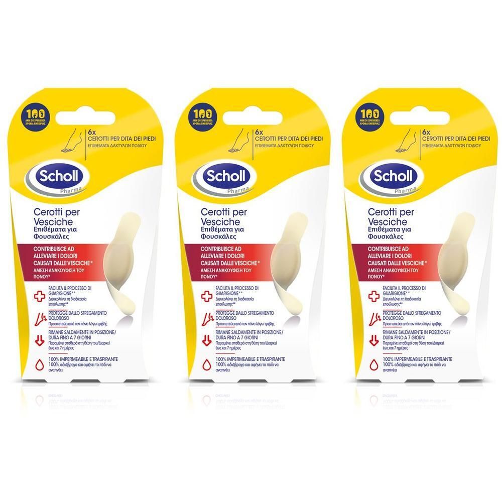 Scholl Cerotti Vesciche Dita Piedi