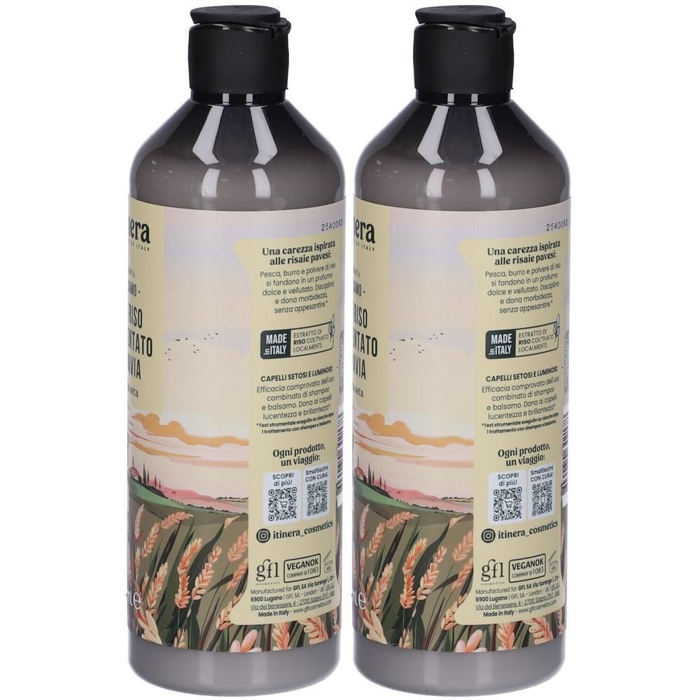 Itinera Balsamo con Riso Fermentato di Pavia Effetto Seta