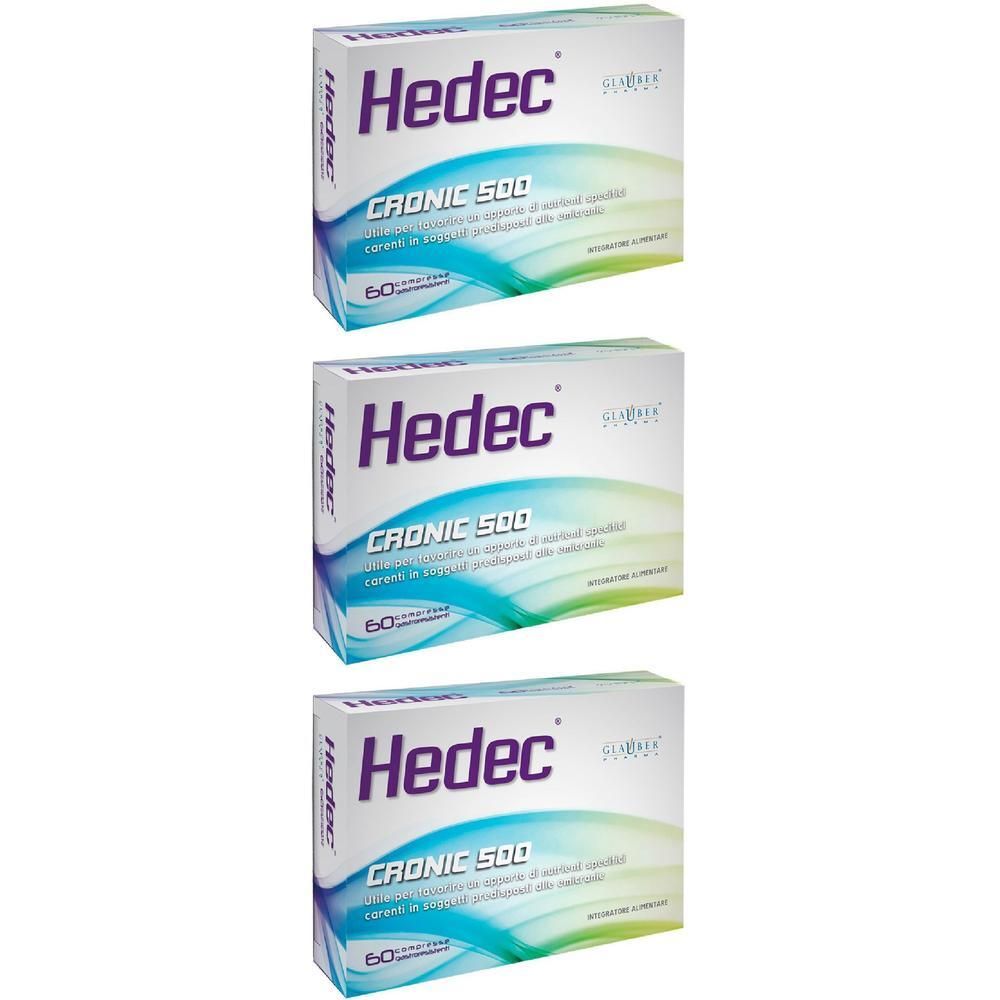 Hedec Glauber 60 Compresse
