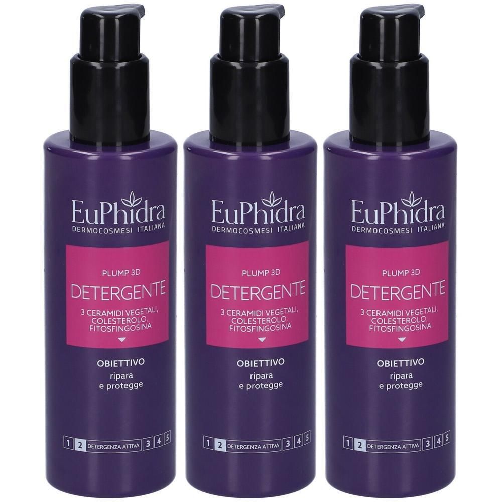Euphidra Plump 3d Detergente 3 Ceramidi