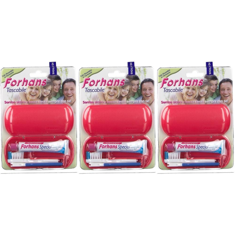 Forhans Tascabile® Set Spazzolino + Dentifricio