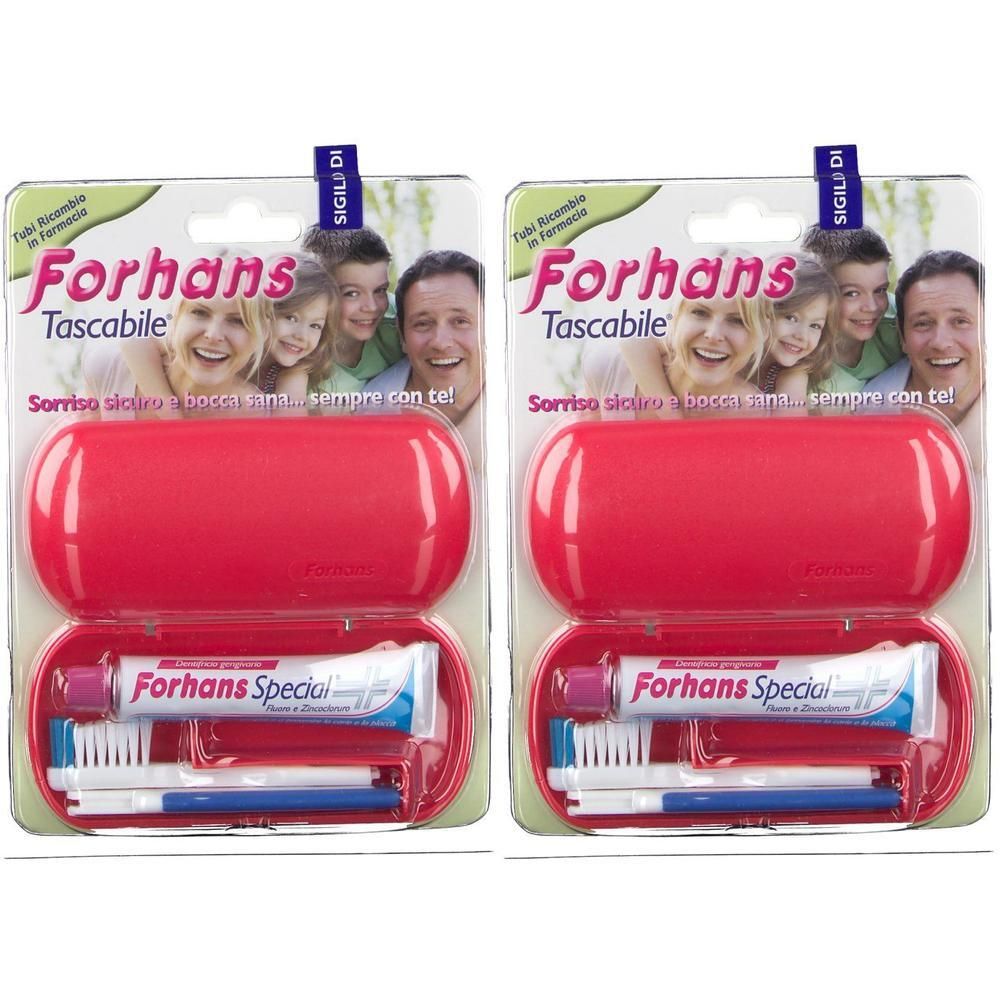 Forhans Tascabile® Set Spazzolino + Dentifricio