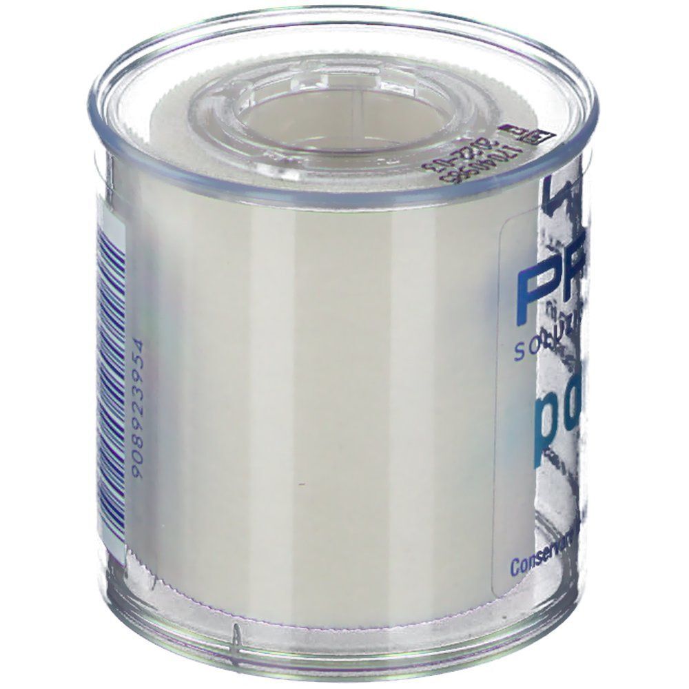 Rotolo di cerotto in TNT bianco, 5cm x 5m.