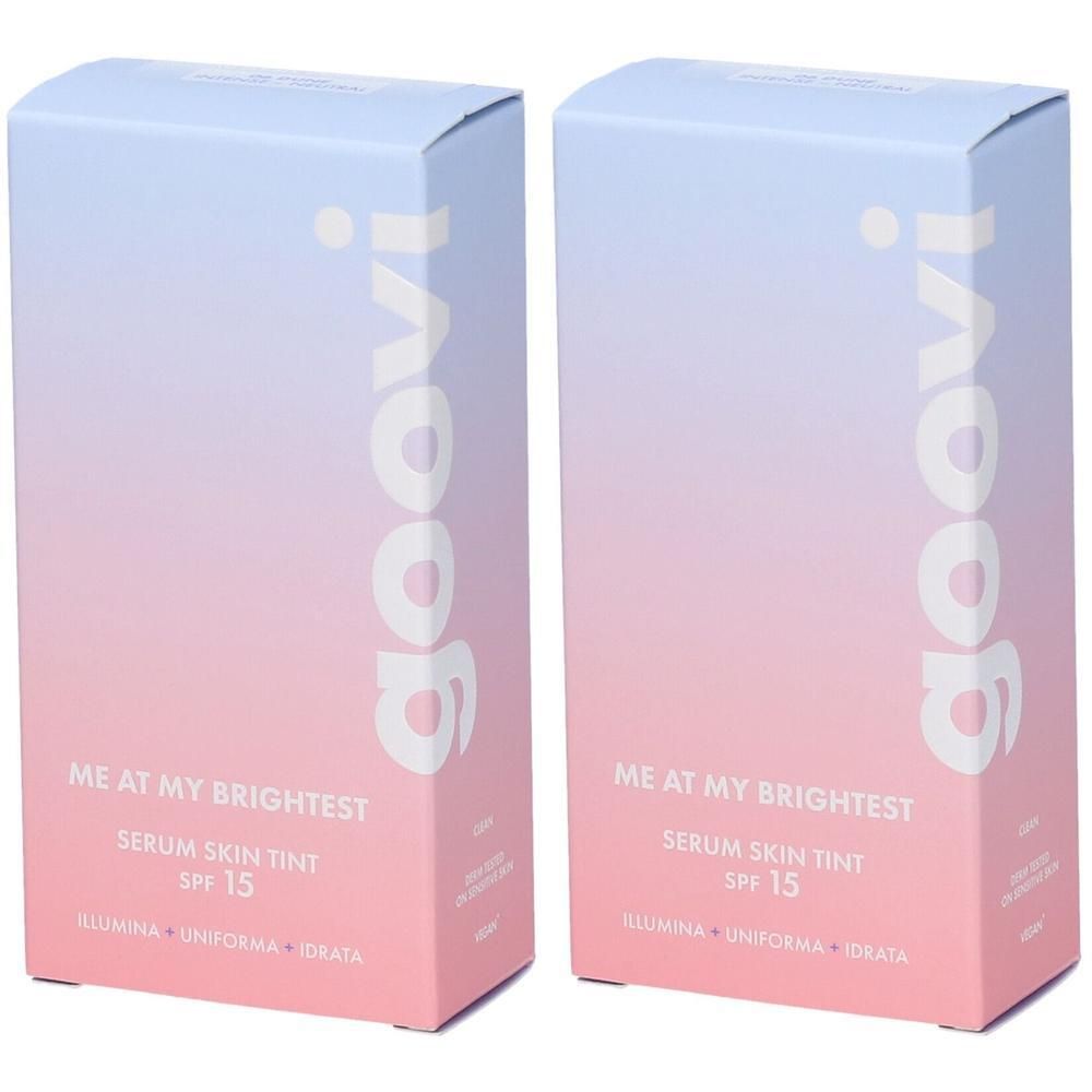 Goovi Me At My Brightest Siero Skin Tint SPF15 Tonalità 06 Dune