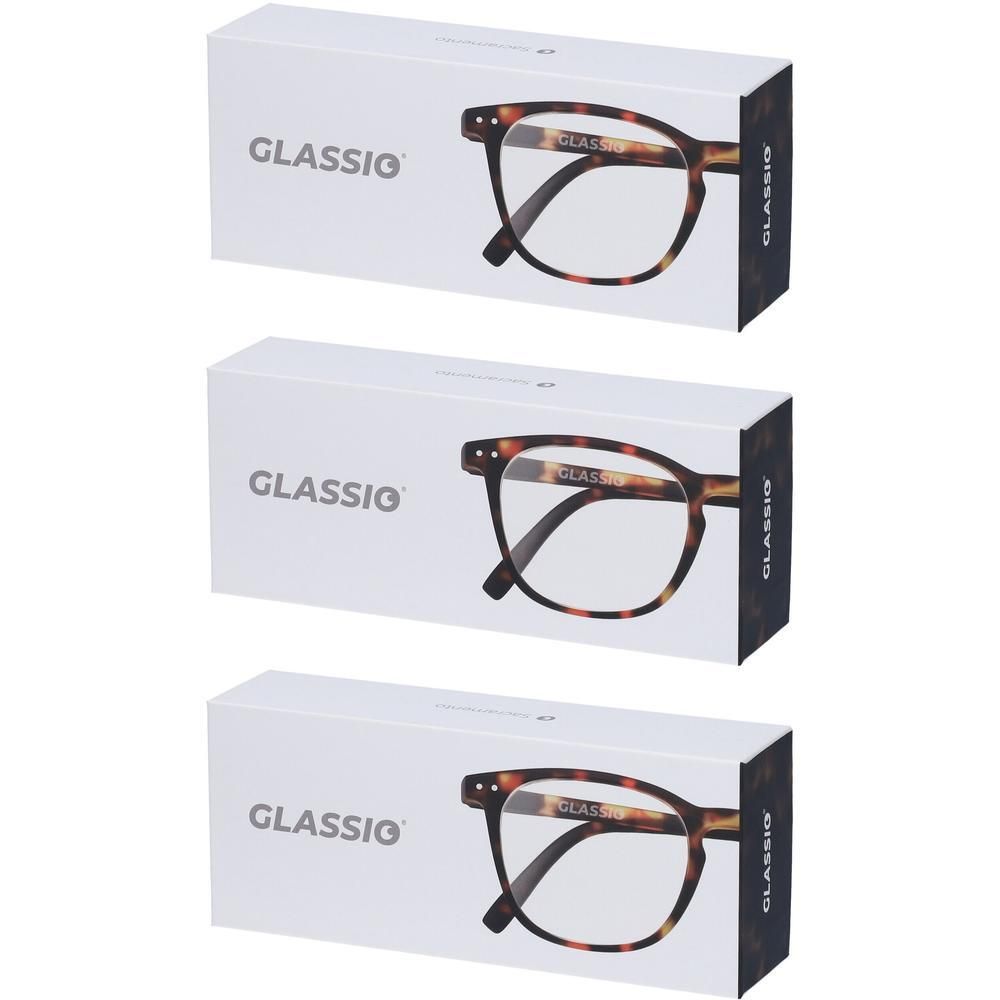 Occhiali da Lettura Glassio Sacramento Colore Tortoise Gradazione +2,0