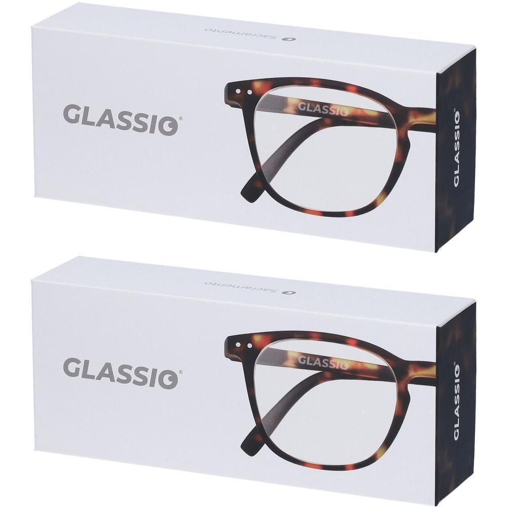 Occhiali da Lettura Glassio Sacramento Colore Tortoise Gradazione +2,0