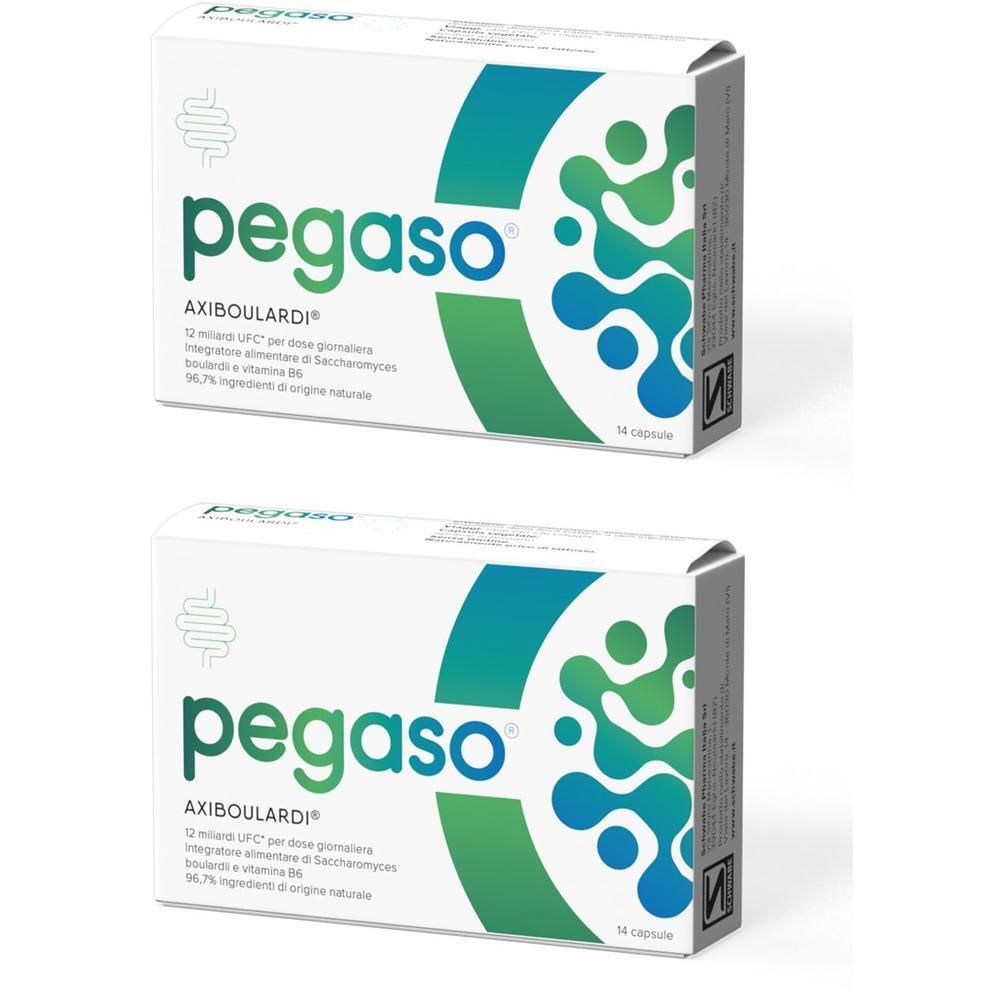 Due confezioni da 14 capsule di Pegaso Axiboulardi.