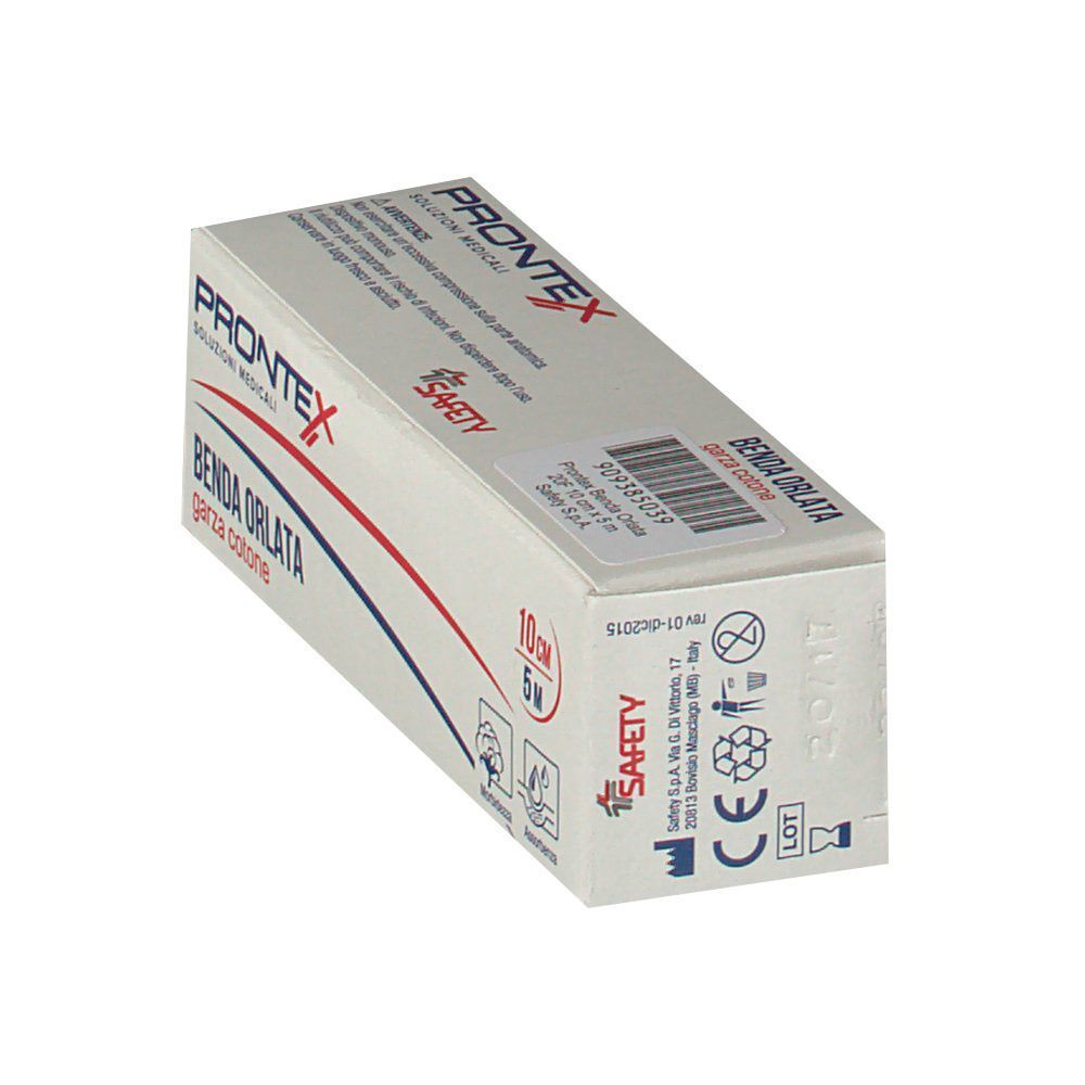 Prontex Benda Orlata Garza Cotone 10cm 5m