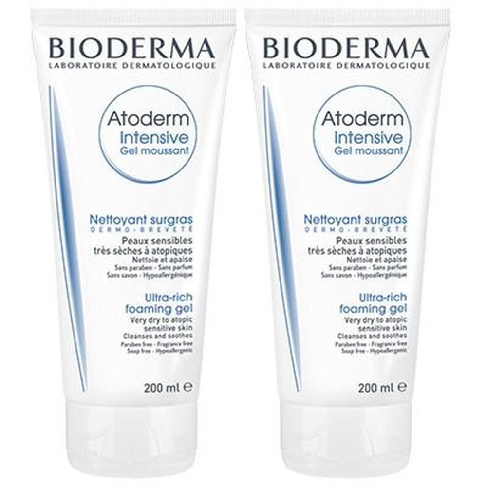 BIODERMA Atoderm Intensive Gel moussant Gel doccia antirritazioni pelle secca e atopica