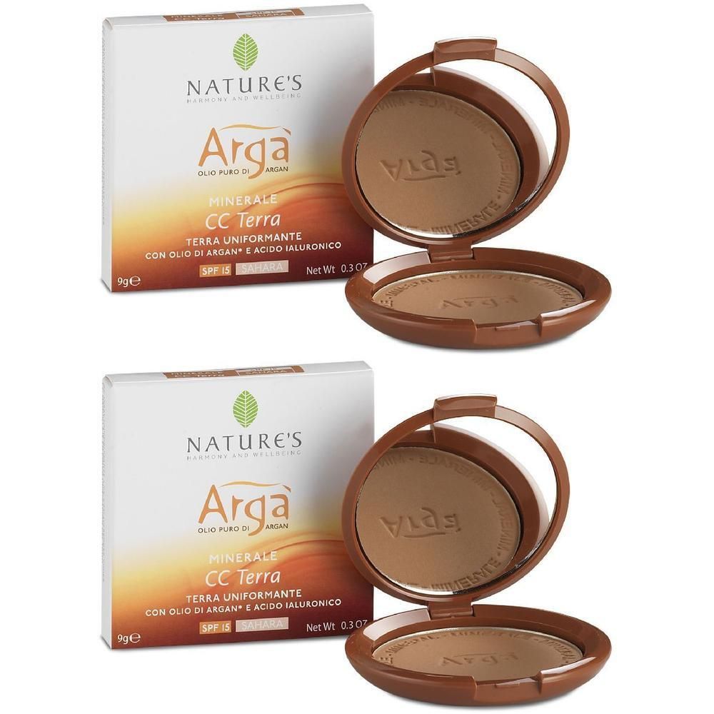 Arga' Cc Terra Uniformante Sahara Spf15 9 G Nature'S