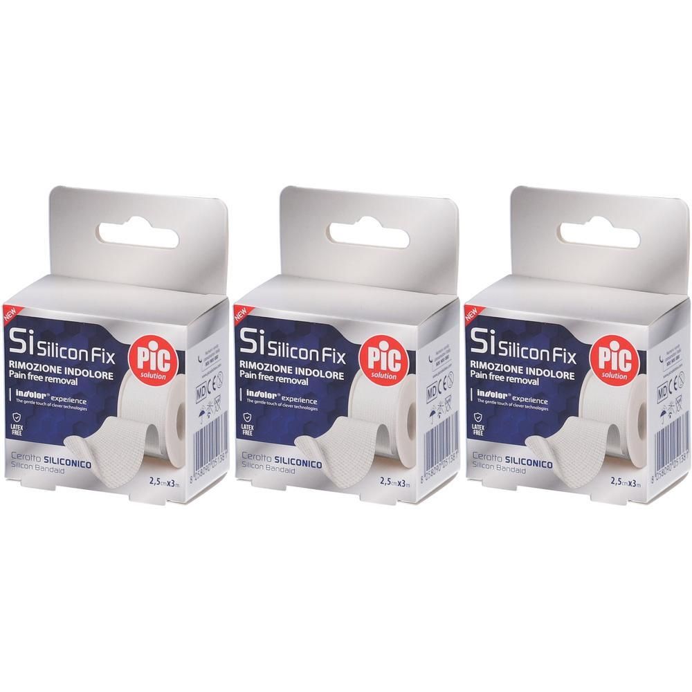 Pic Silicon Rimozione Indolore Rocchetto 2,5 cm x 3 m