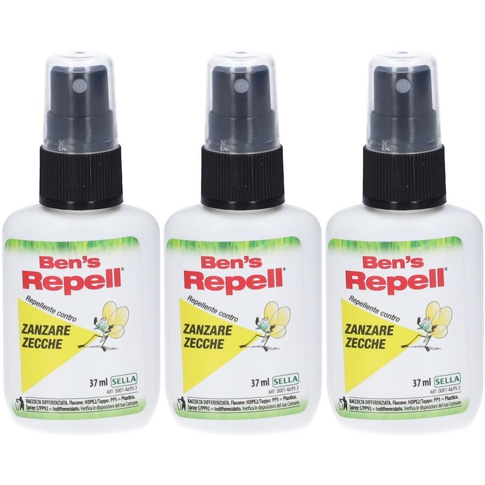 Ben's Repellente Biocida Zanzare Zecche