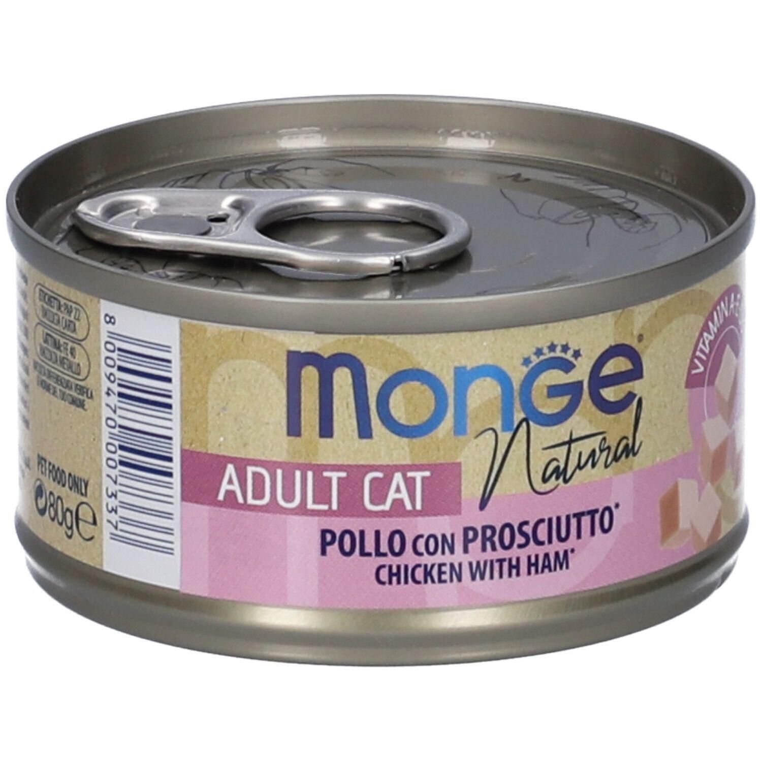 Monge Delicate Pezzetti Di Pollo Con Prosciutto Gatti Adulti