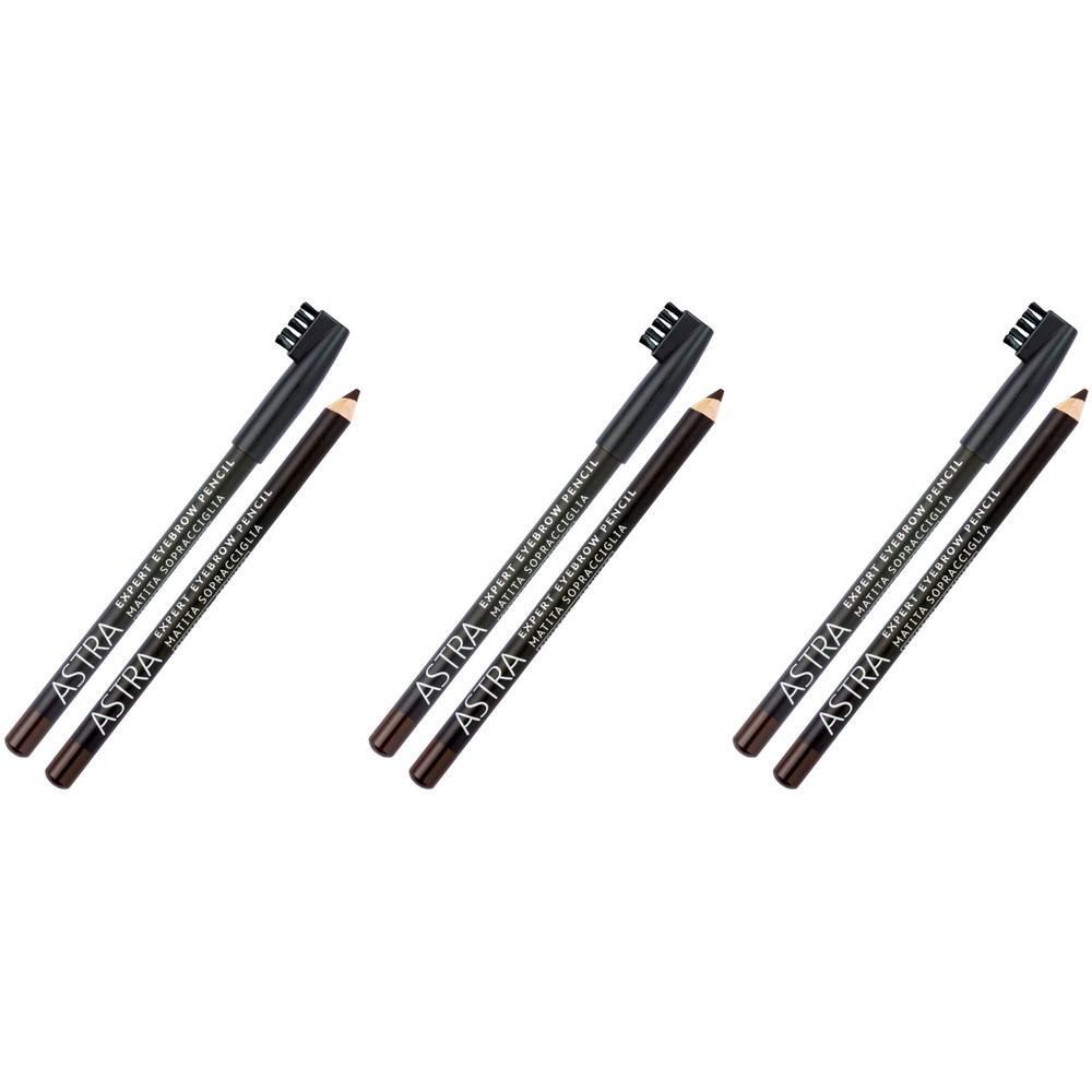 ASTRA Make-UP Expert Eyebrow Pencil - Matita Sopracciglia Pettinino Modellante Tonalità Eb1