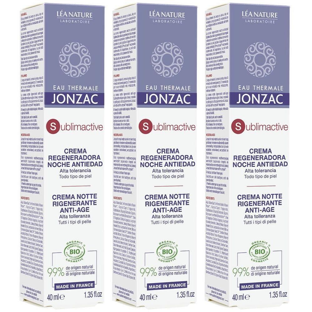 Eau Thermale Jonzac Crema Notte Rigenerante Anti-Age Sublimactive