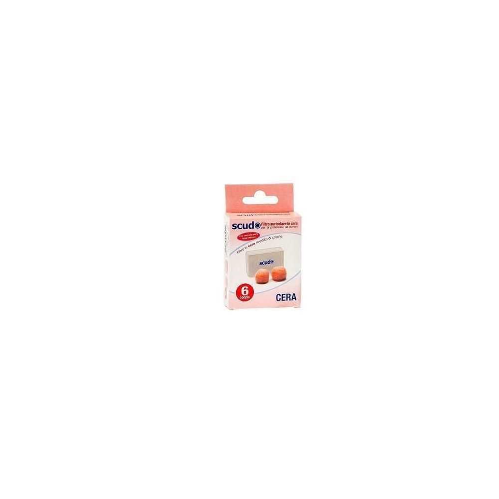 Tappo Auricolare Earplug Scudo In Cera 6 Coppie