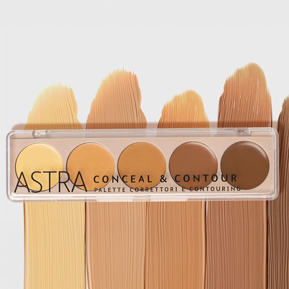 ASTRA Make-UP Conceal & Contour - Palette Viso Correttori Contouring