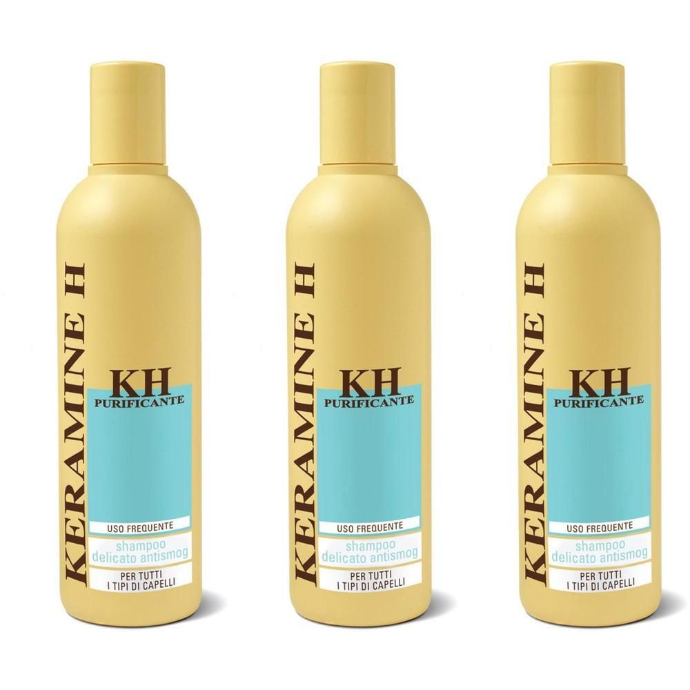 Keramine Kh Purificante Uso Frequente Shampoo Delicato Antismog 300 Ml