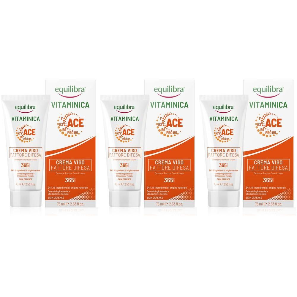 Equilibra Vitaminica Crema Viso Fattore Difesa 365