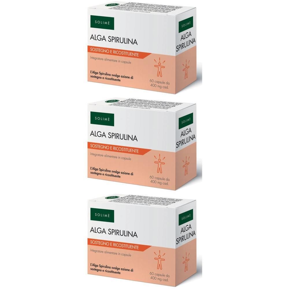 Solimé Alga Spirulina Capsule