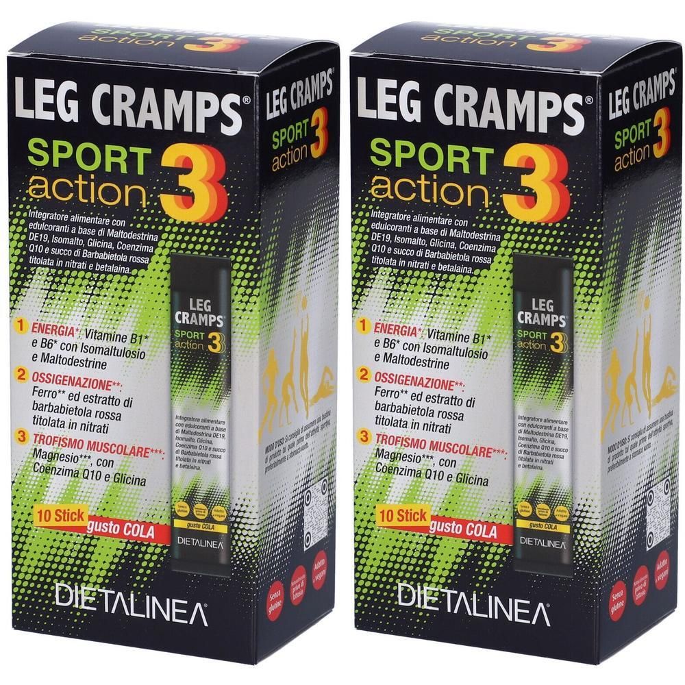 Dietalinea Leg Cramps Sport Action 3 in Bustine