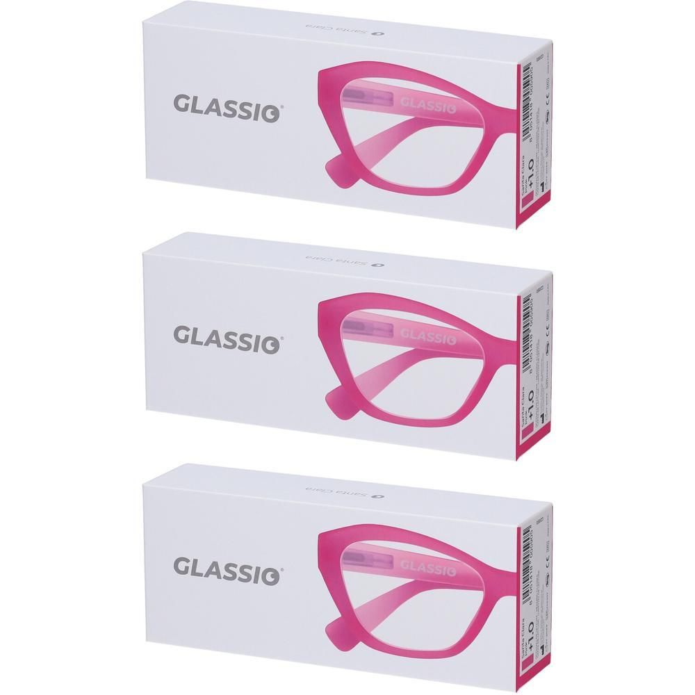 Occhiali da Lettura Glassio Santa Clara Colore Rosa Gradazione +1,0