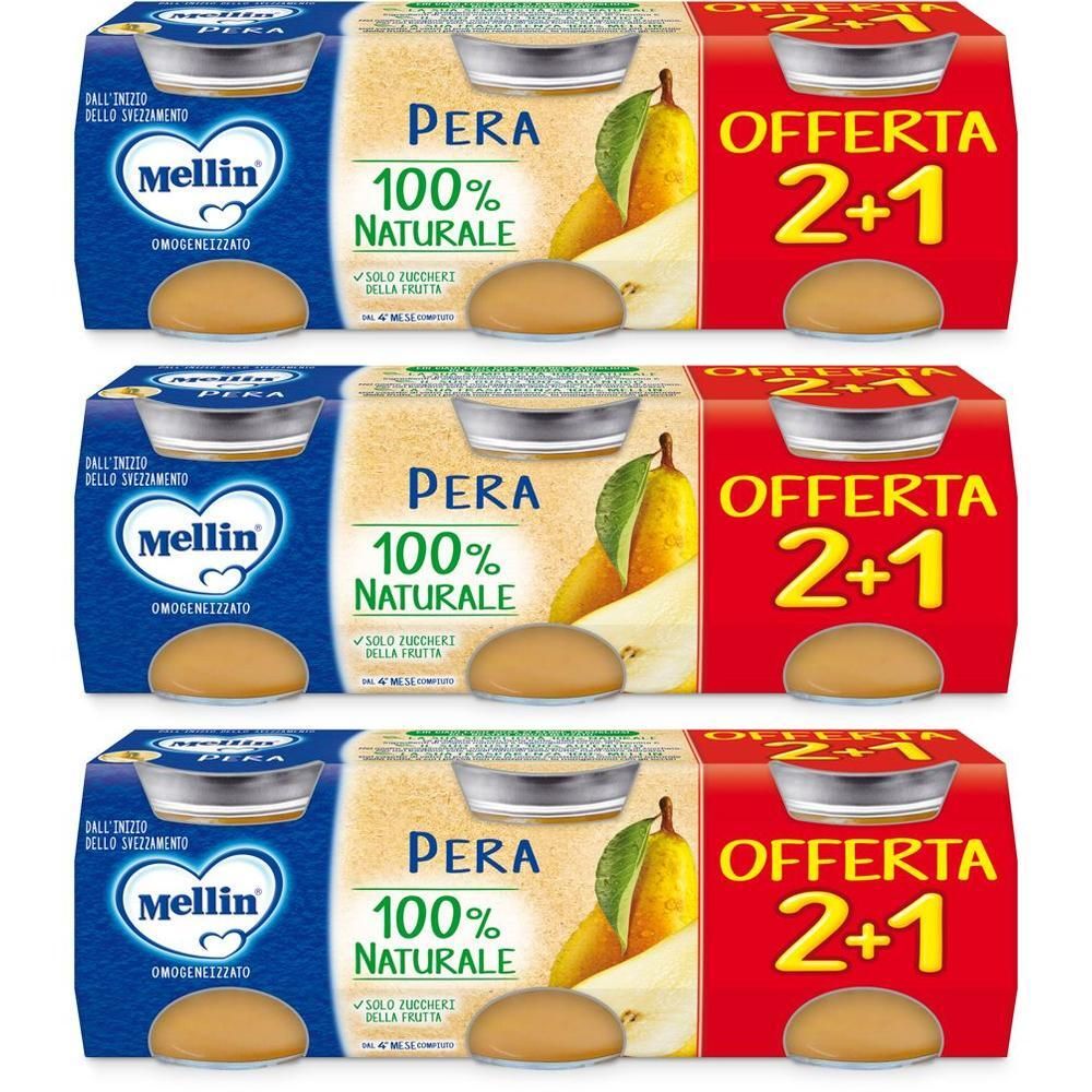 Mellin Omogenizzato Pera