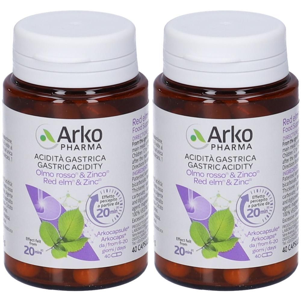 ArkoPharma Arcocapsule Olmo Rosso & Zinco Capsule