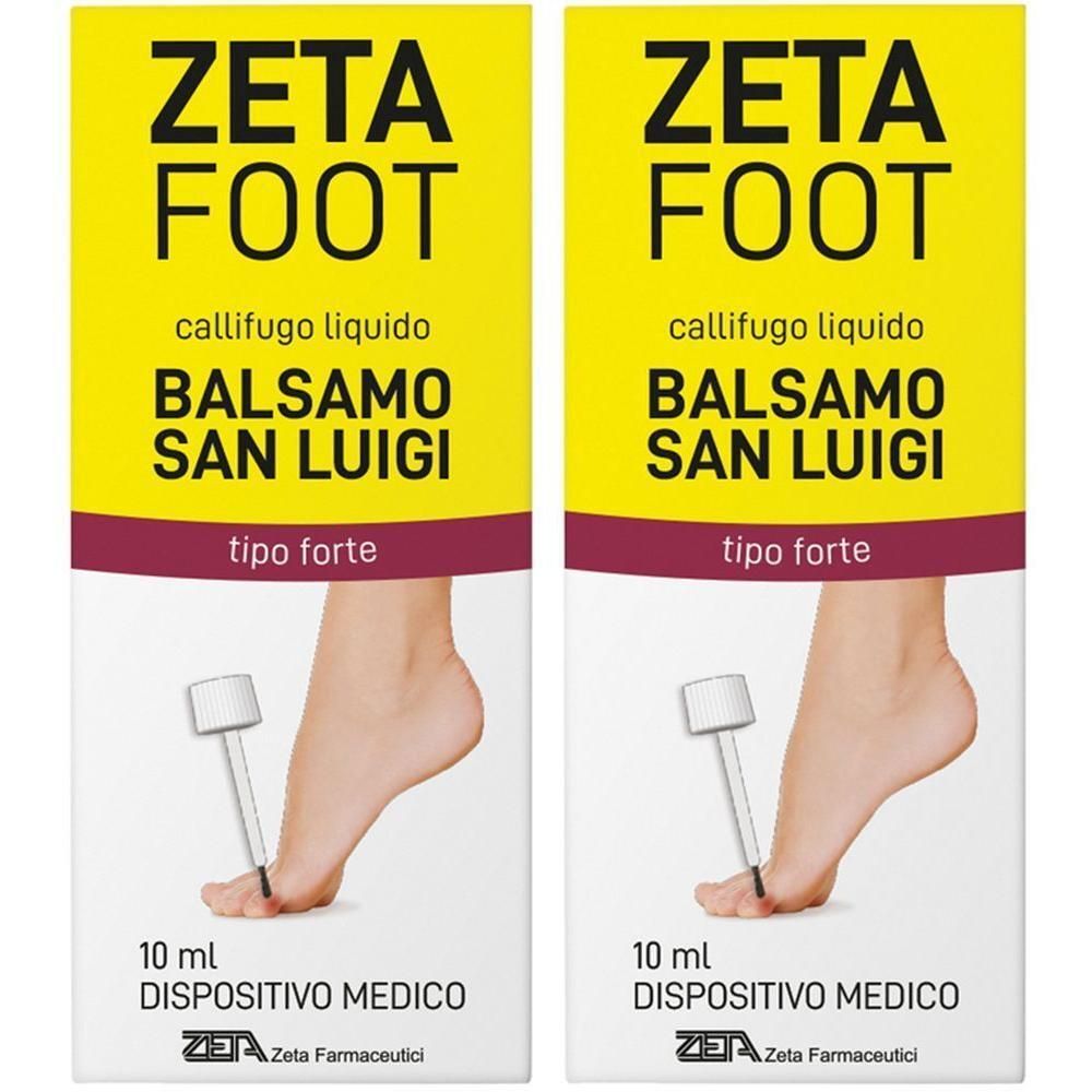 ZetaFoot Callifugo Liquido Balsamo San Luigi