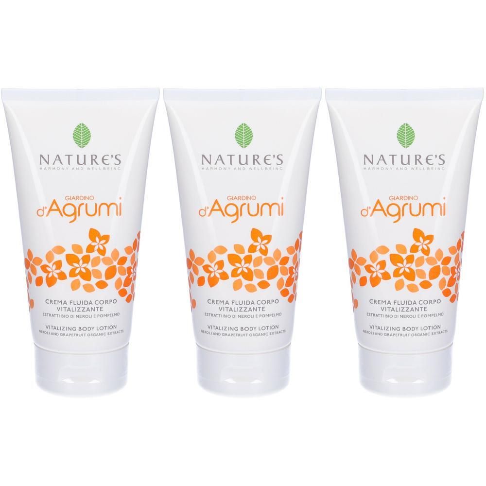 NATURE'S Giardino d'Agrumi Crema Fluida Corpo Vitalizzante